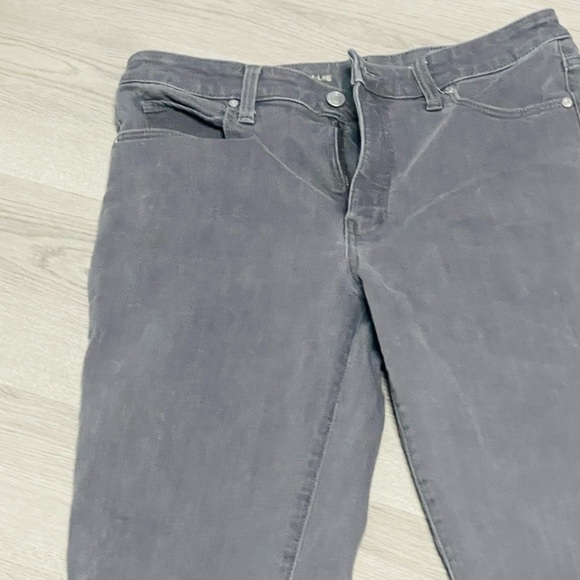 Talbots Flawless High-Waist Straight Leg Women's Gray Jeans 6 - Picture 3 of 12